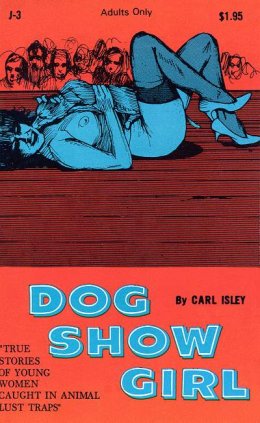 Dog show girl