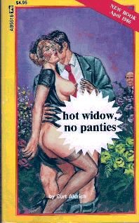 Hot widow, no panties