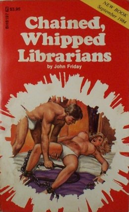 Chained, whipped librarians